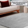 Tapete Oasis 100% Antiderrapante 1,50x2,00 Macio Cinza-oasis - 2
