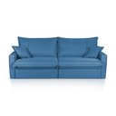 Ver imagem 7 de Sofá Cama Lume sem Caixa 1,90m Linho Azul - King House