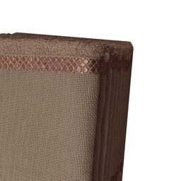 Kit 12 Toalhas Lavabo Belíssima Bordar Ponto Cruz Perfeito Estilo Lavabo Belissima Tabaco - 3
