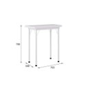 Ver imagem 7 de Conjunto Mesa Dobrável 4 Lugares Asti Branco