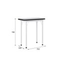 Ver mais imagens de Conjunto Mesa Dobrável 4 Lugares Asti