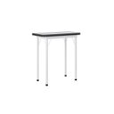 Ver imagem 7 de Conjunto Mesa Dobrável 4 Lugares Asti Branco/Preto