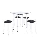 Ver imagem 2 de Conjunto Mesa Dobrável 4 Lugares Asti