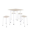 Ver imagem 2 de Conjunto Mesa Dobrável 4 Lugares Asti