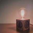 Ver imagem 2 de Luminária Nossa Senhora Aparecida Cubo Madeira Maciça Fornecedor 31 4850-2