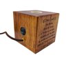 Luminária Nossa Senhora Aparecida Cubo Madeira Maciça Fornecedor 31 4850-2 - 4