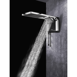 Chuveiro Lorenzetti Acqua Duo Flex Preto Cromado 220v 6800w - 6