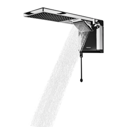 Chuveiro Lorenzetti Acqua Duo Flex Preto Cromado 220v 6800w - 3