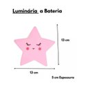 Ver imagem 3 de Luminária Estrela Led Infantil - Luz Suave e Design Encantador