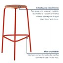 Ver imagem 7 de Kit 2 Banquetas para Cozinha com Base de Aço Cumbuca