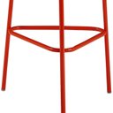 Ver imagem 5 de Kit 2 Banquetas para Cozinha com Base de Aço Cumbuca Vermelho/Marrome