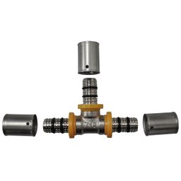 Tê para Mangueira Tubo Gás Pex 16mm Gt/16 Astra - 1