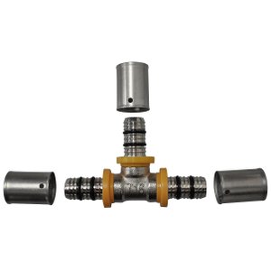 Tê para Mangueira Tubo Gás Pex 16mm Gt/16 Astra