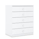 Ver imagem 7 de Cômoda Quarto Infantil 5 Gavetas - Bala de Menta - Branco