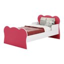 Ver imagem 2 de Mini Cama Infantil com Proteção Lateral Rosa