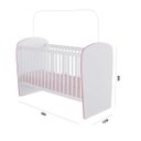 Ver mais imagens de Quarto de Bebê Fofura, com Guarda-Roupa, Cômoda e Berço