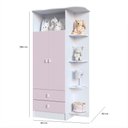 Ver imagem 3 de Quarto de Bebê Fofura, com Guarda-Roupa, Cômoda e Berço 