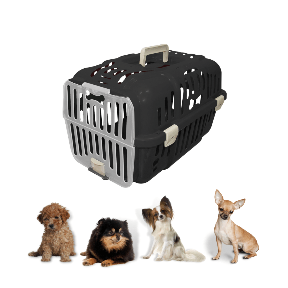 Caixa Transporte Para Cães Gatos Animais Até 6Kg Joy N1 Furacão Pet Caixa de Transporta Joy N1 Azul