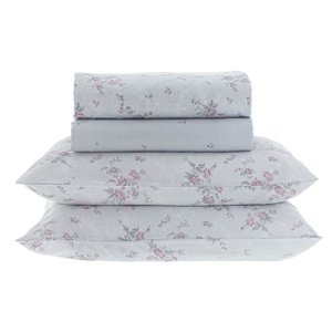 Jogo de Cama Casal New Innovi 180 Fios Fenicie Kacyumara