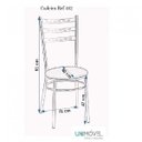 Ver imagem 3 de Cadeira para Cozinha Assento Estofado 402