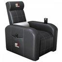 Ver imagem 2 de Poltrona Gamer Mx54 Reclinável Corino Preto/branco - Matrix
