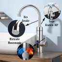 Ver imagem 3 de Torneira Gourmet Cozinha Bancada Elétrica 220V Inox Misturador Monocomando