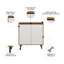 Ver imagem 3 de Balcão de Cozinha Cooktop 80cm Nala Freijó Uv/off Acetinado Z44 - Mpozenato