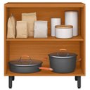 Ver imagem 5 de Balcão de Cozinha Cooktop 80cm Nala Freijó Uv/off Acetinado Z44 - Mpozenato
