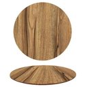 Ver imagem 1 de Tampo em MDF 18mm Redondo 90 cm - Nogueira Personal Decor Design Tampo Redondo em MDF Marrom