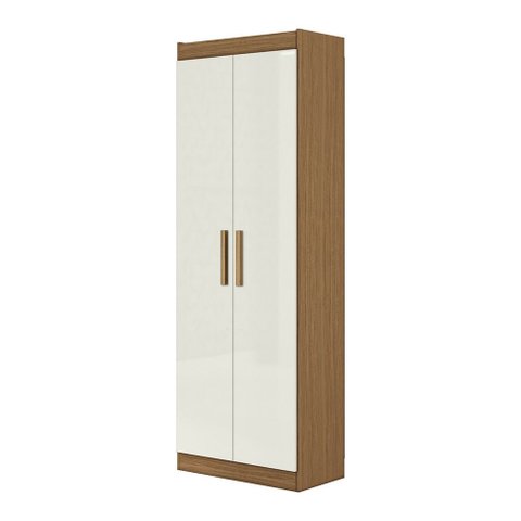 Armário Multiuso 183cm Lavanderia 4 Prateleiras Rita Atacama/off White A09 - D’Rossi