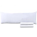 Ver imagem 1 de Kit 2 Fronhas De Travesseiro De Corpo Percal 180 Fios 130x40cm - BF Colchões