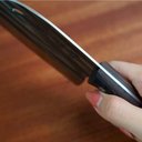 Ver imagem 5 de Faca Cutelo com Bainha Forjado À Mão Cozinha Culinária Corte Carne Ossos Legumes