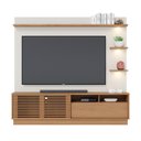 Ver imagem 2 de Estante Home Campeche 2,00m para Tv Freijo/off White Matte - Colibri