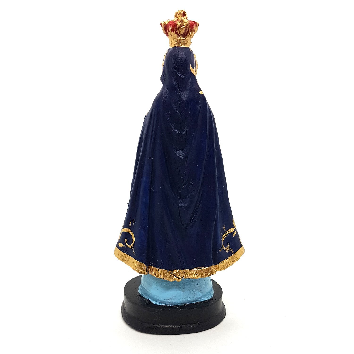 Imagem N. Sra. Aparecida Virgem Santa Mãe de Jesus 15 cm - 4