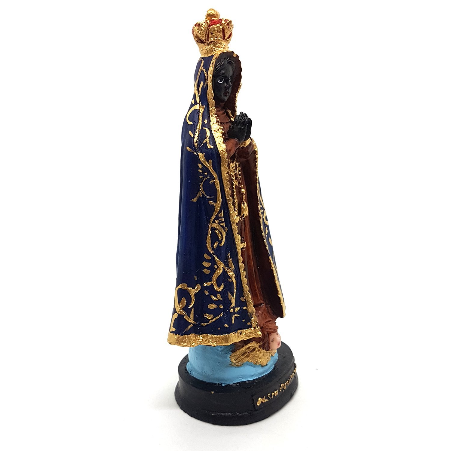 Imagem N. Sra. Aparecida Virgem Santa Mãe de Jesus 15 cm - 3