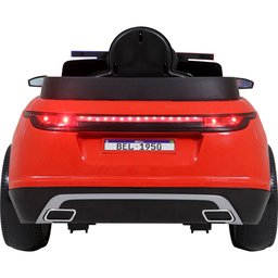 Carro Elétrico de Polícia Drift Vermelho - 4