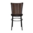 Ver imagem 3 de 2 Cadeiras para Mesa Preta Hawai Avelã Cor:marrom