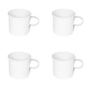 Ver imagem 1 de Kit 4 Canecas em alumínio estilo Moscow Mule Decor - Branca