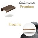Ver imagem 2 de Kit 20 Puxador Port Gaveta Móveis Cozinha Drop Alumínio 50mm - Ouro Envelhecido