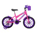 Ver imagem 5 de Bicicleta Aro 16 Infantil Feminina Free Action Rodinha Kiss