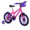 Ver imagem 1 de Bicicleta Aro 16 Infantil Feminina Free Action Rodinha Kiss