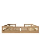 Ver imagem 4 de Cama Infantil Montessoriana Solteiro Duna Zoe Carvalho Mel
