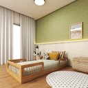 Ver imagem 2 de Cama Infantil Montessoriana Solteiro Duna Zoe Carvalho Mel