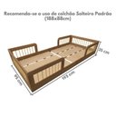 Ver imagem 3 de Cama Infantil Montessoriana Solteiro Duna Zoe Carvalho Mel