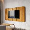 Ver imagem 2 de Painel para TV 75 pol com LED Orgânico Dion D05 Cedro - Lyam Decor