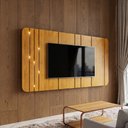 Ver imagem 3 de Painel para TV 75 pol com LED Orgânico Dion D05 Cedro - Lyam Decor