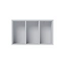 Ver imagem 6 de Mesa para Computador Escrivaninha 01 Gaveta Tech Branco Fosco e Tauari Nobre - D’Rossi