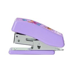 Mini Grampeador Borboleta com Extrator e Grampos 12 Folhas Roxo - Tilibra - 3