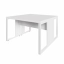 Ver imagem 3 de Plataforma de Trabalho 2 Pessoas 1,20m X 1,20m Pés Metal F5 Cor:branco