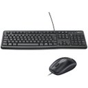 Ver imagem 1 de Kit Teclado e Mouse USB MK120 Preto Logitech - 920-004429